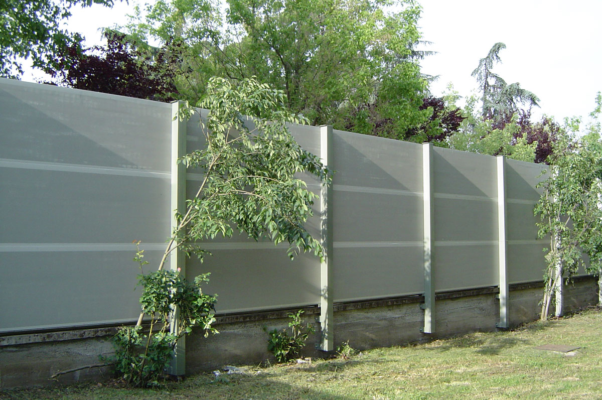 Ecotech pro – barriere antirumore con pannelli acustici ... Pannelli fonoassorbenti da esterno