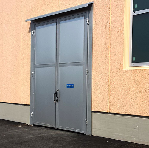 PORTE E PORTONI ACUSTICI INSONORIZZATI, VISIVE FONOISOLANTI ECOSONIC®