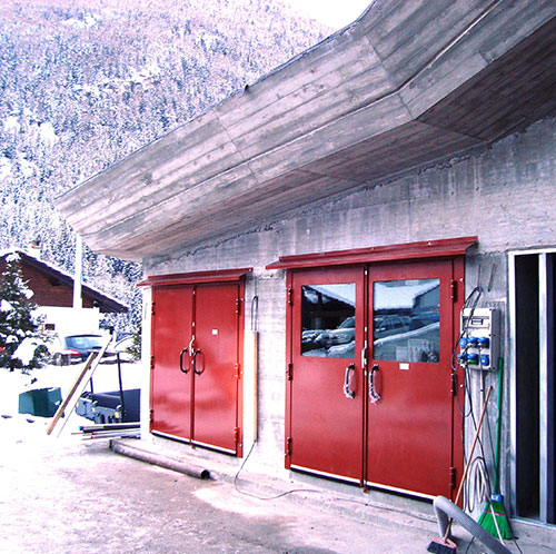 PORTE E PORTONI ACUSTICI INSONORIZZATI, VISIVE FONOISOLANTI ECOSONIC®